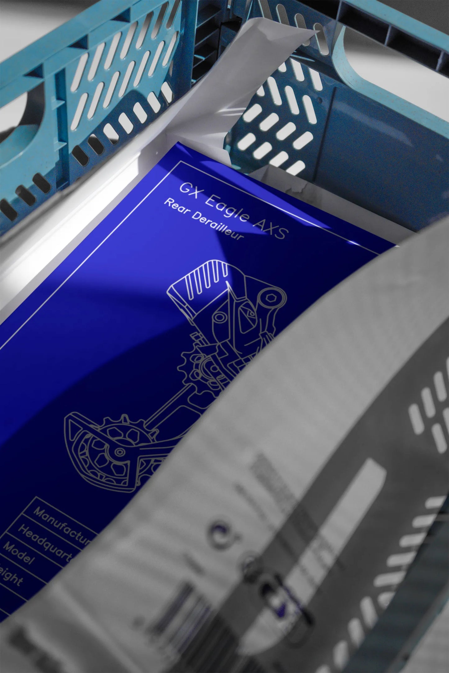 BIK3 Blueprints Gutschein – 1 Schaltwerk-Print (A4)