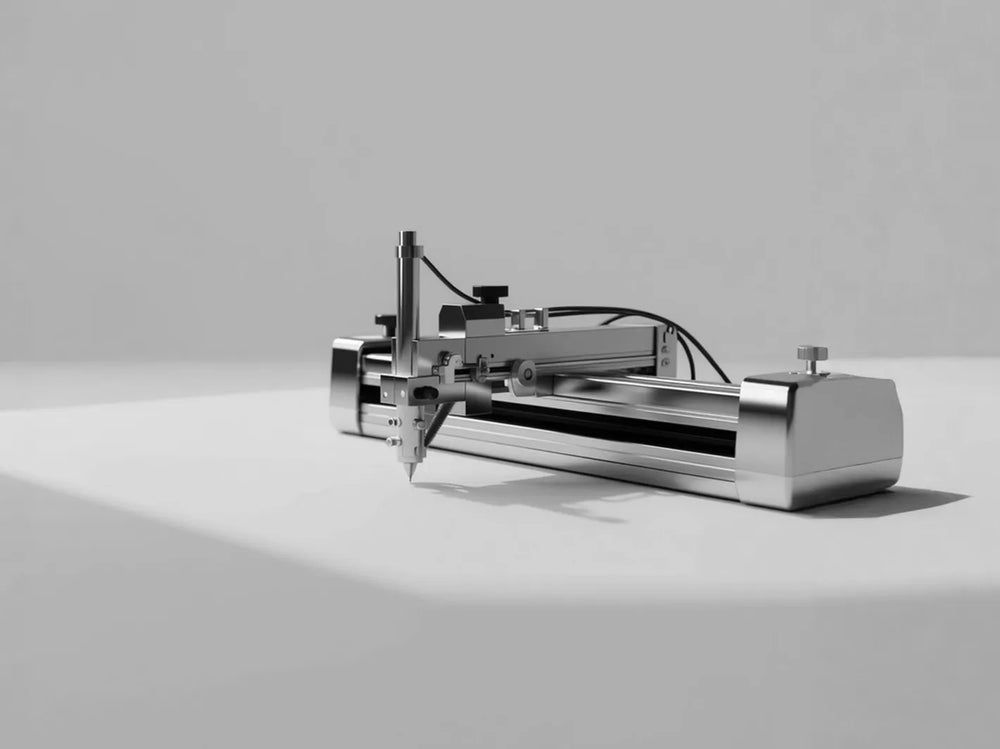 Der Penplotter zeichnet deine Bestellung