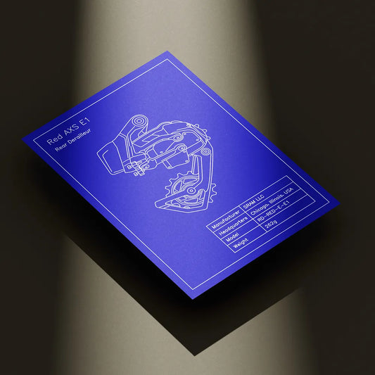 SRAM Road Schaltwerk Blueprint (A4)