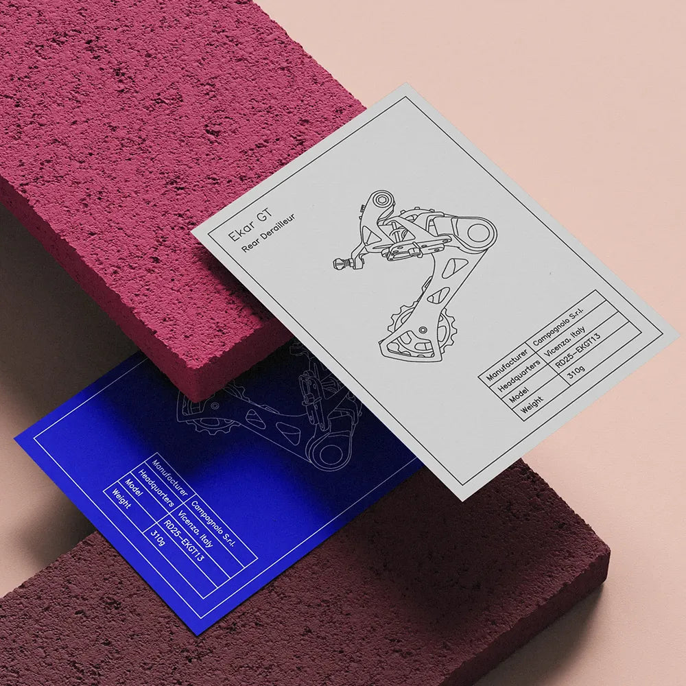 Campagnolo Gravel Schaltwerk Blueprint (A4)